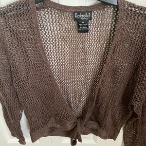 Rafaella Mesh cardigan.